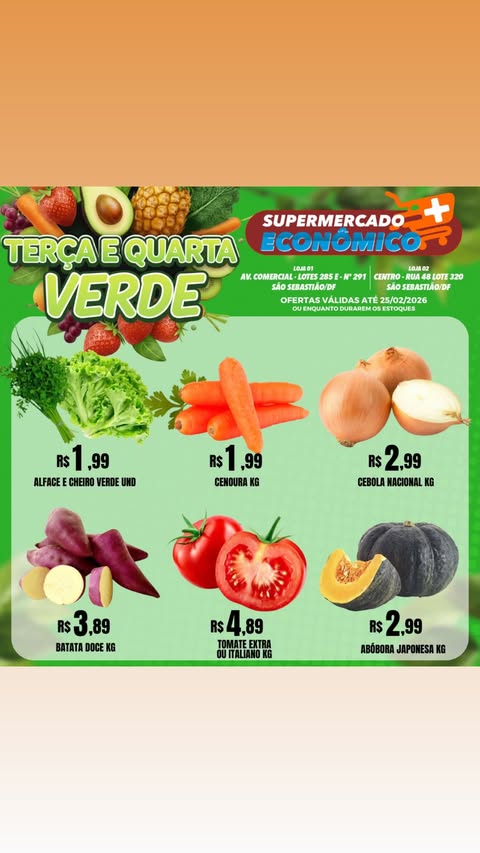 Ofertas Supermercado Mais Econômico