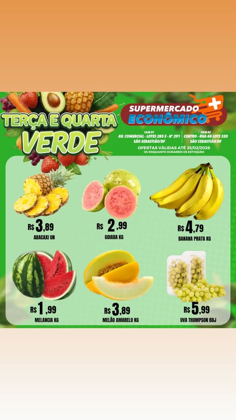 Ofertas Supermercado Mais Econômico