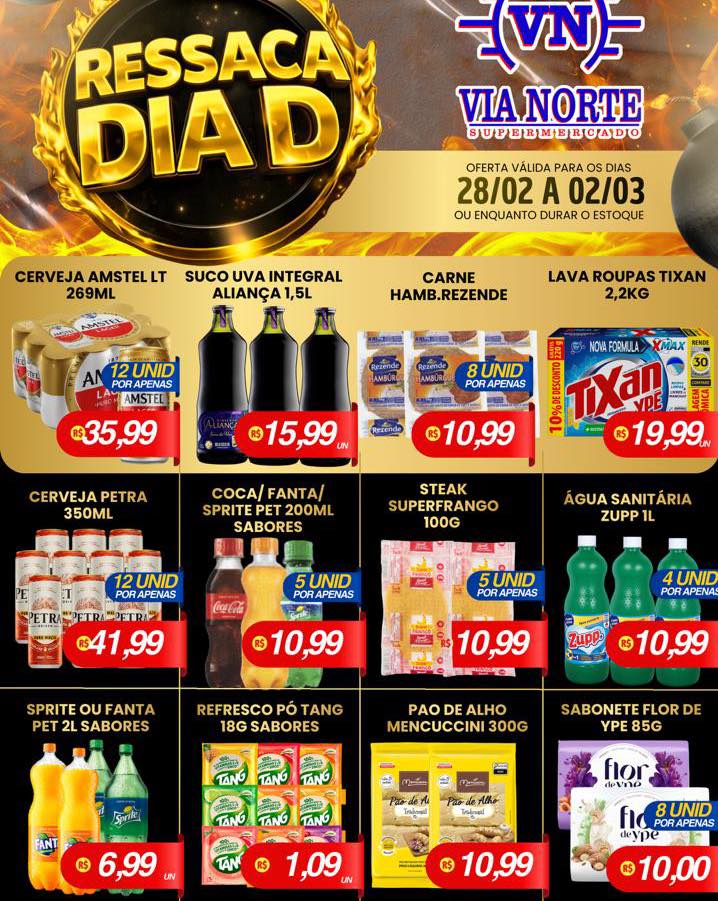 Ofertas Via Norte Supermercado