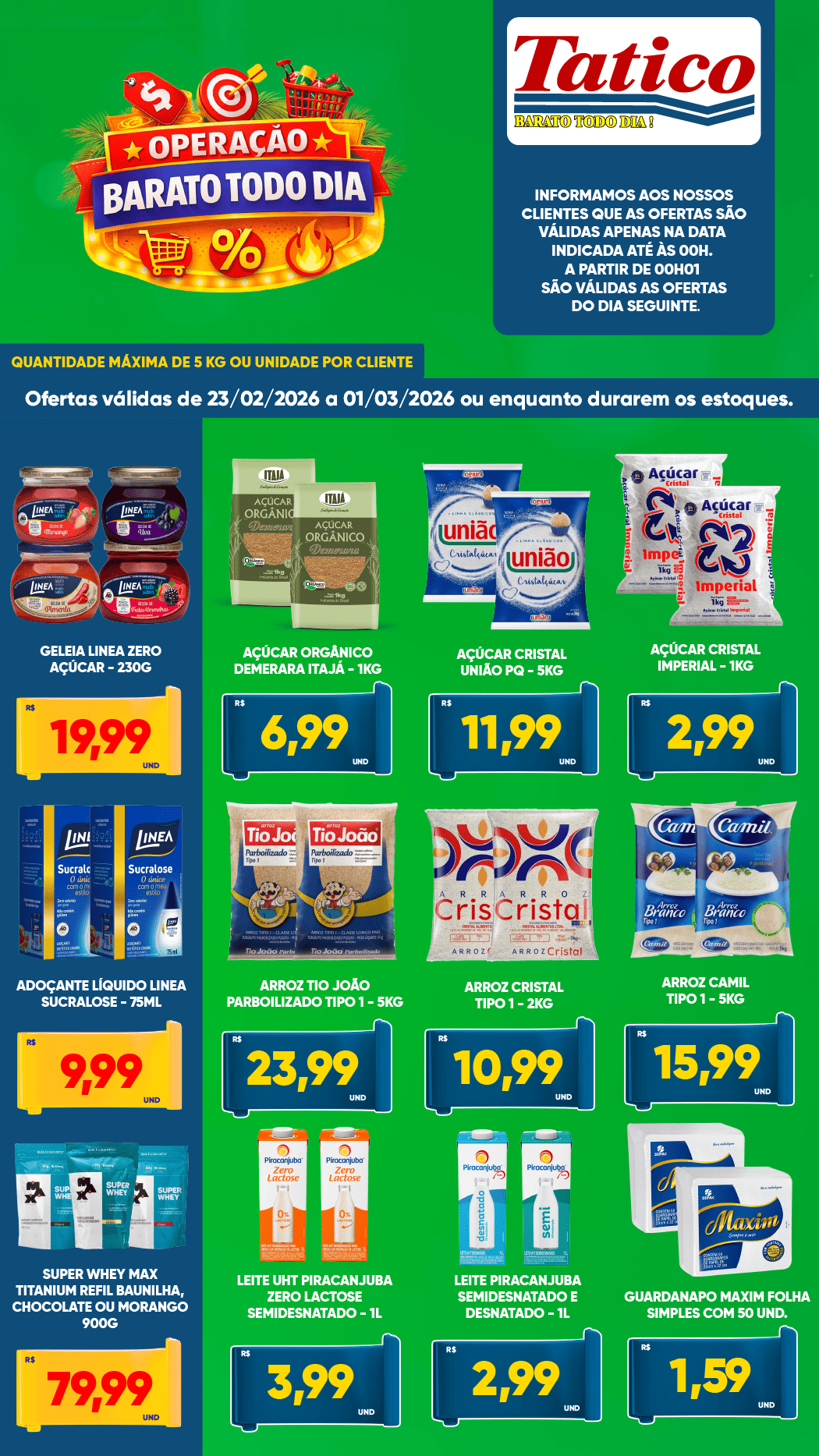 Ofertas Supermercado Tatico