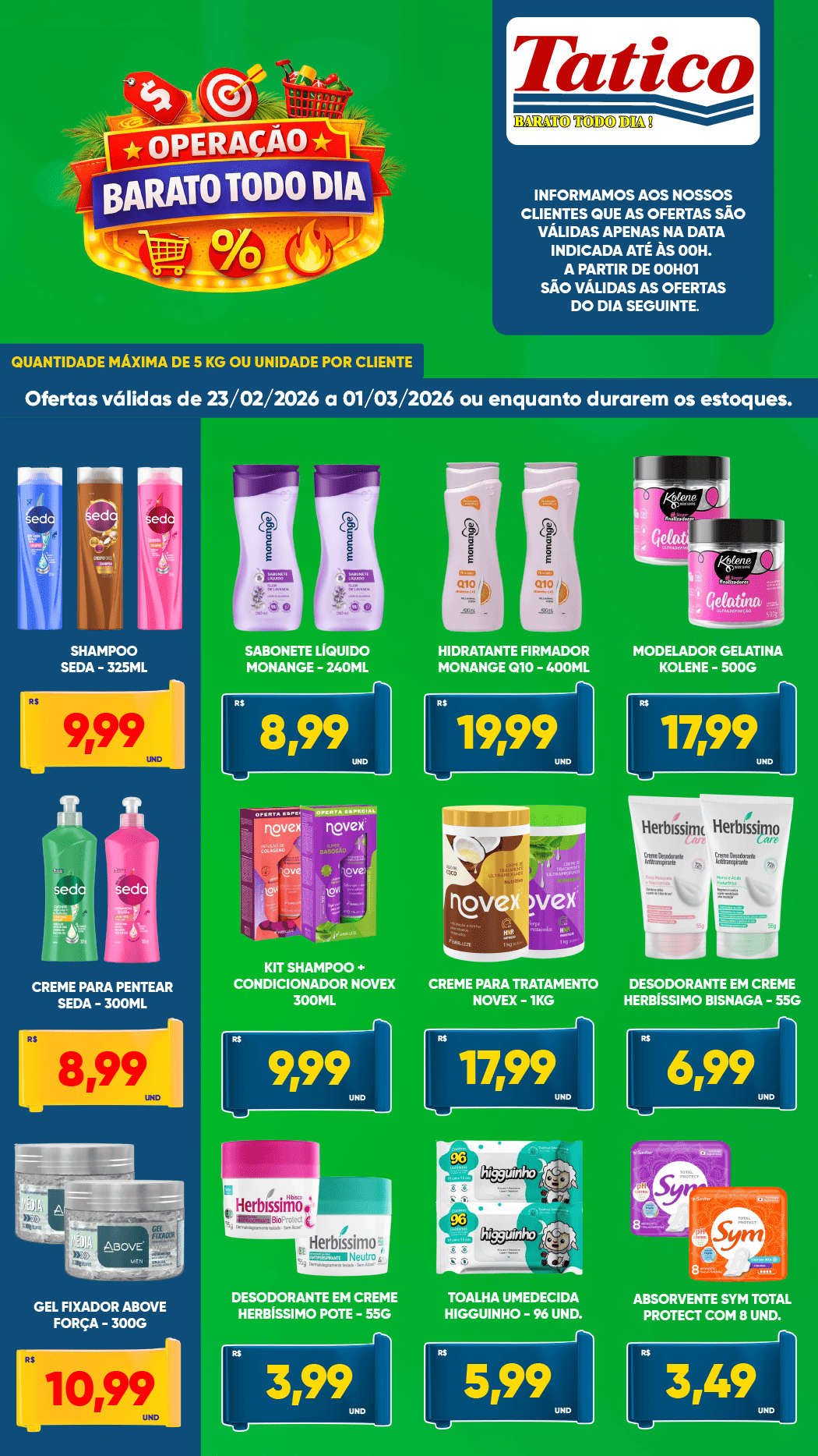 Ofertas Supermercado Tatico