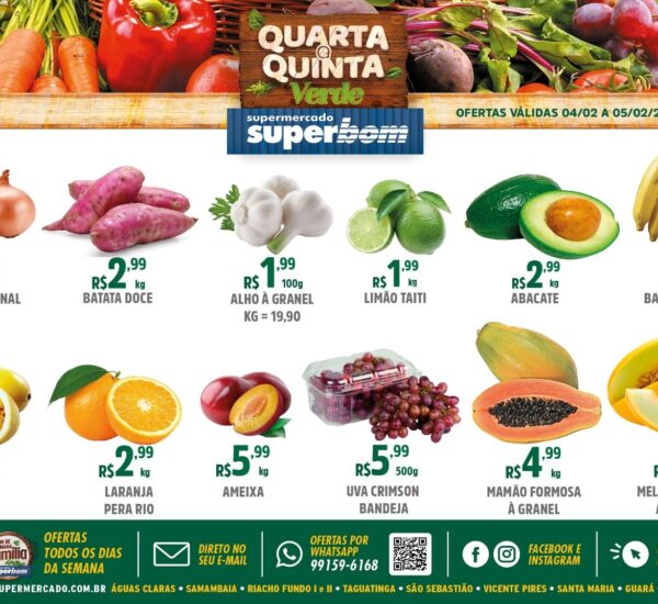 Supermercado Superbom até 05-02-2026