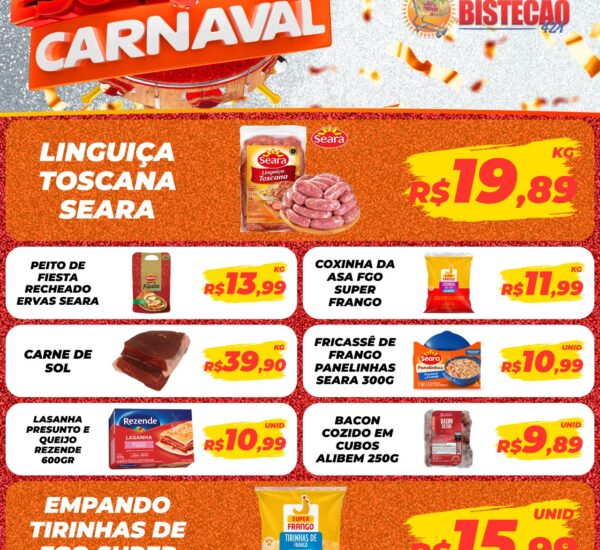 Supermercado Bistecão 421 até 15-02-2026