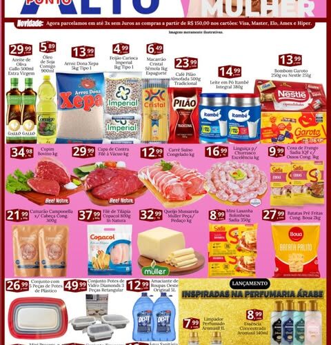 Supermercado Ponto Alto até 08/03/2026