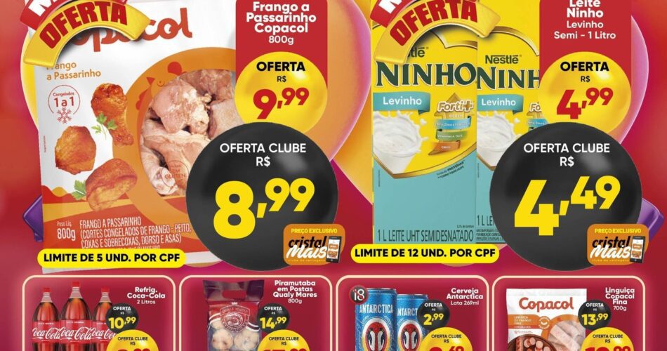 Cristal Supermercado até 09-03-2026