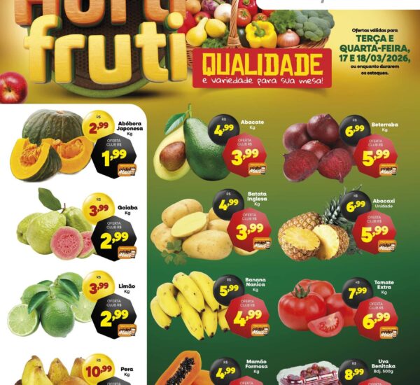 Cristal Supermercado até 18-03-2026