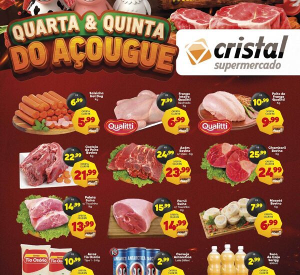 Cristal Supermercado até 19-03-2026