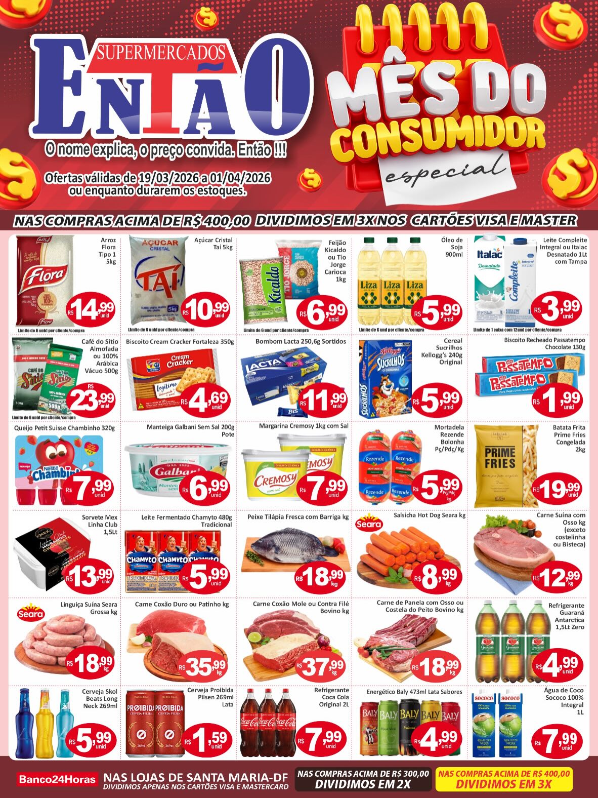 ofertas supermercado então
