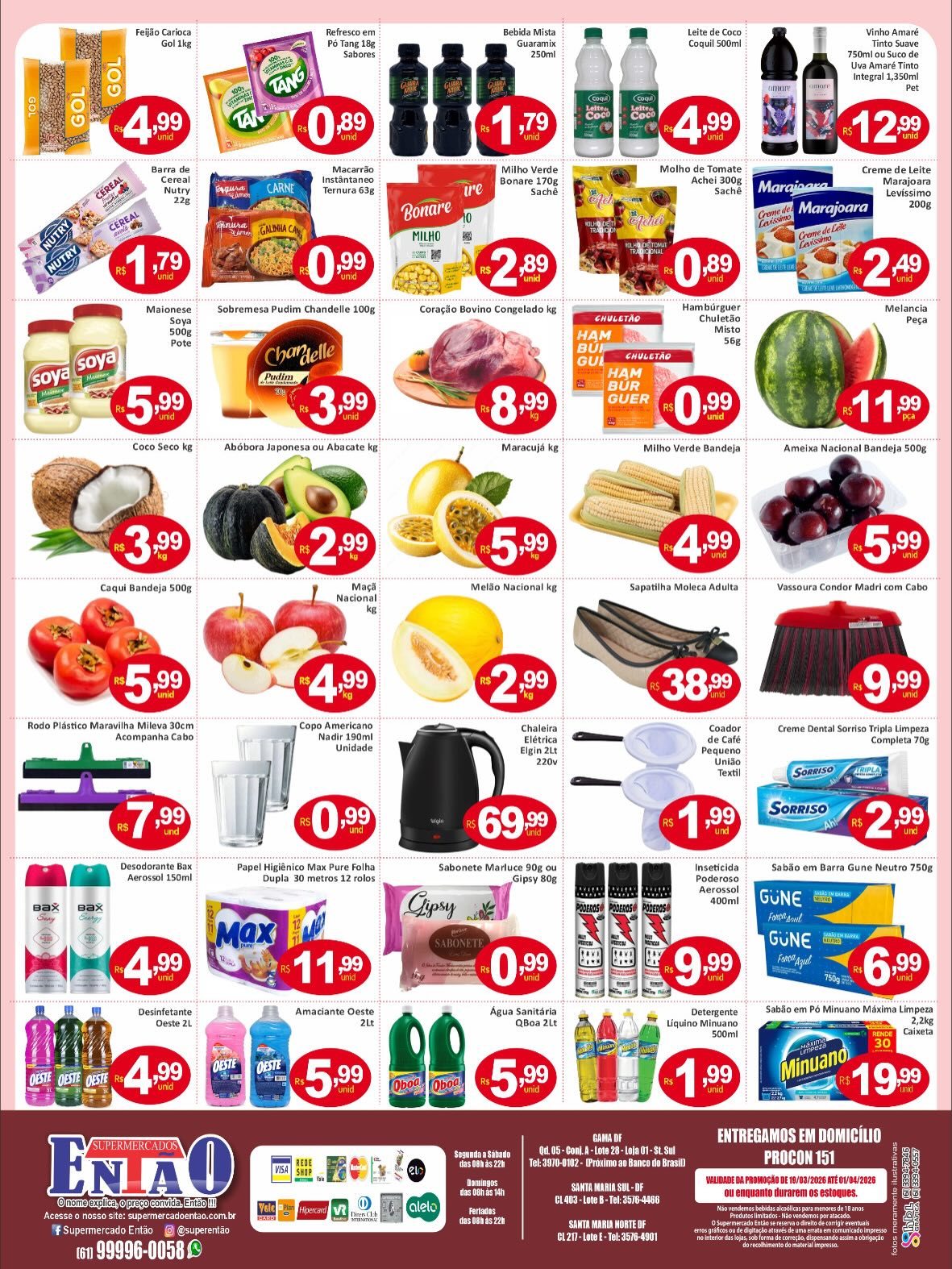 ofertas supermercado então