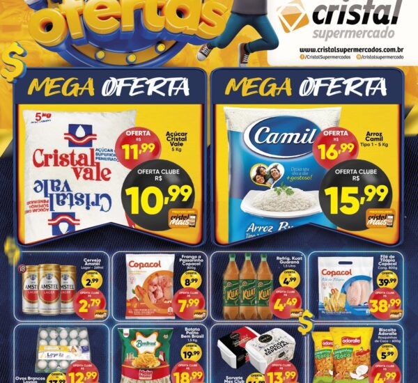 Cristal Supermercado até 23-03-2026