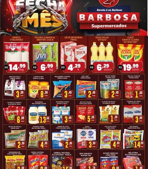 Supermercado Barbosa até 31-03-2026