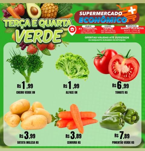 Supermercado Mais Econômico até 25-03-2026
