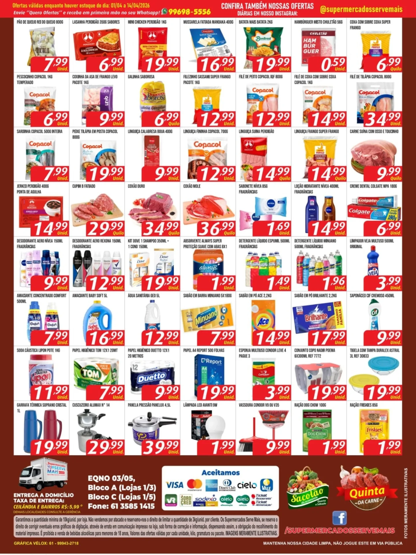Ofertas Supermercado Serve Mais