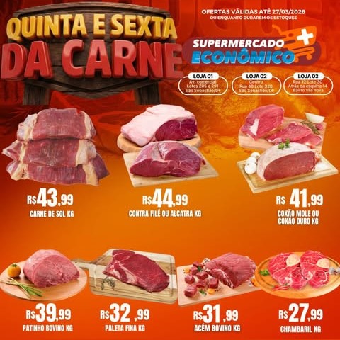 Supermercado Mais Econômico até 27-03-2026