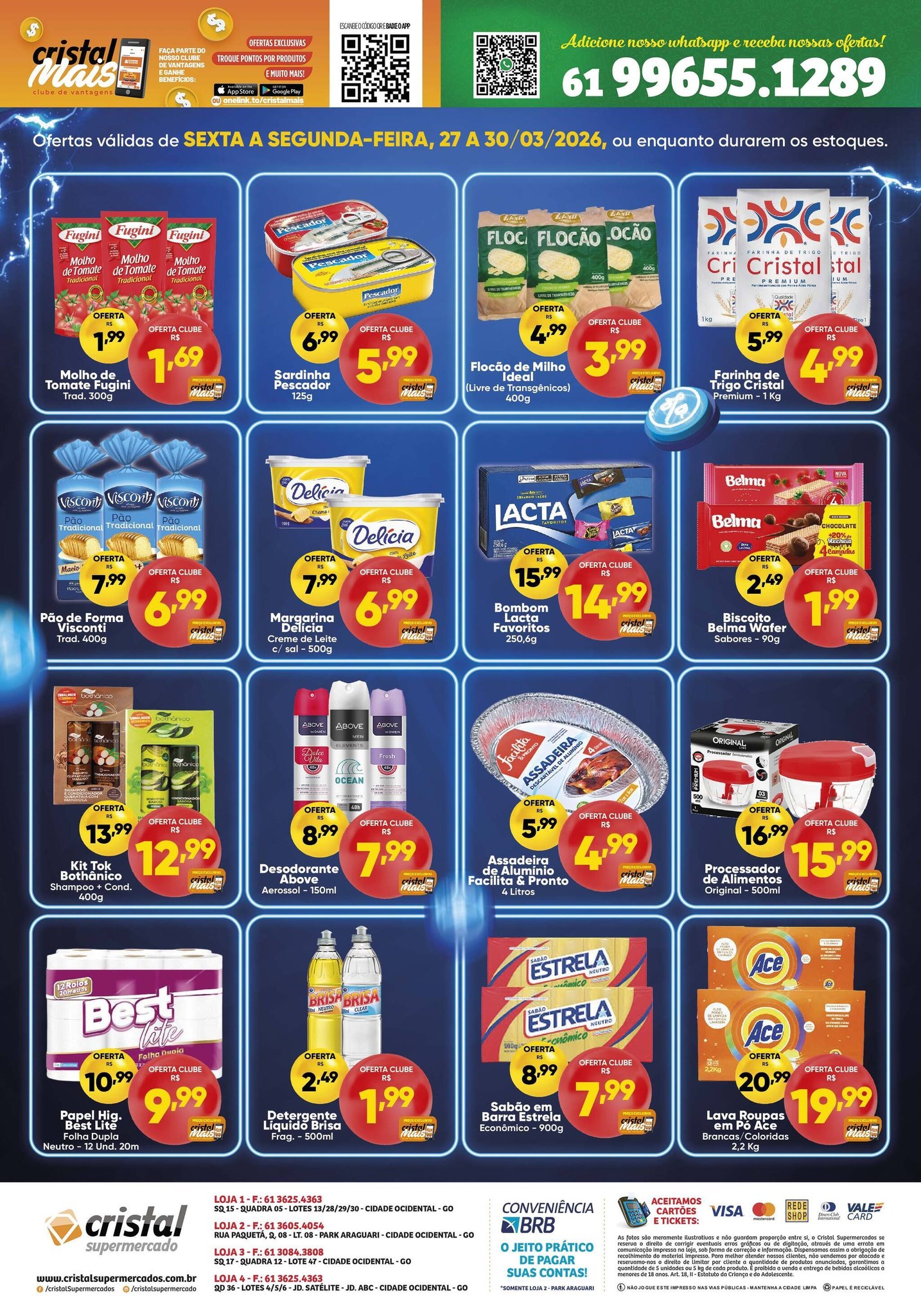 Ofertas Cristal Supermercado