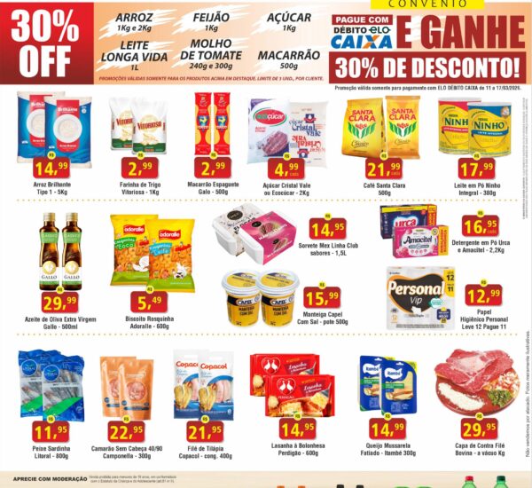 Supercei Supermercado até 17-03-2026