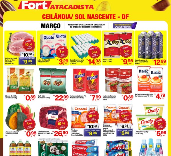 Fort Atacadista até 08-03-2026 Fort Atacadista até 08-03-2026