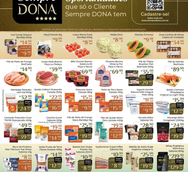 Supermercado Dona até 29-03-2026 Supermercado Dona até 29-03-2026