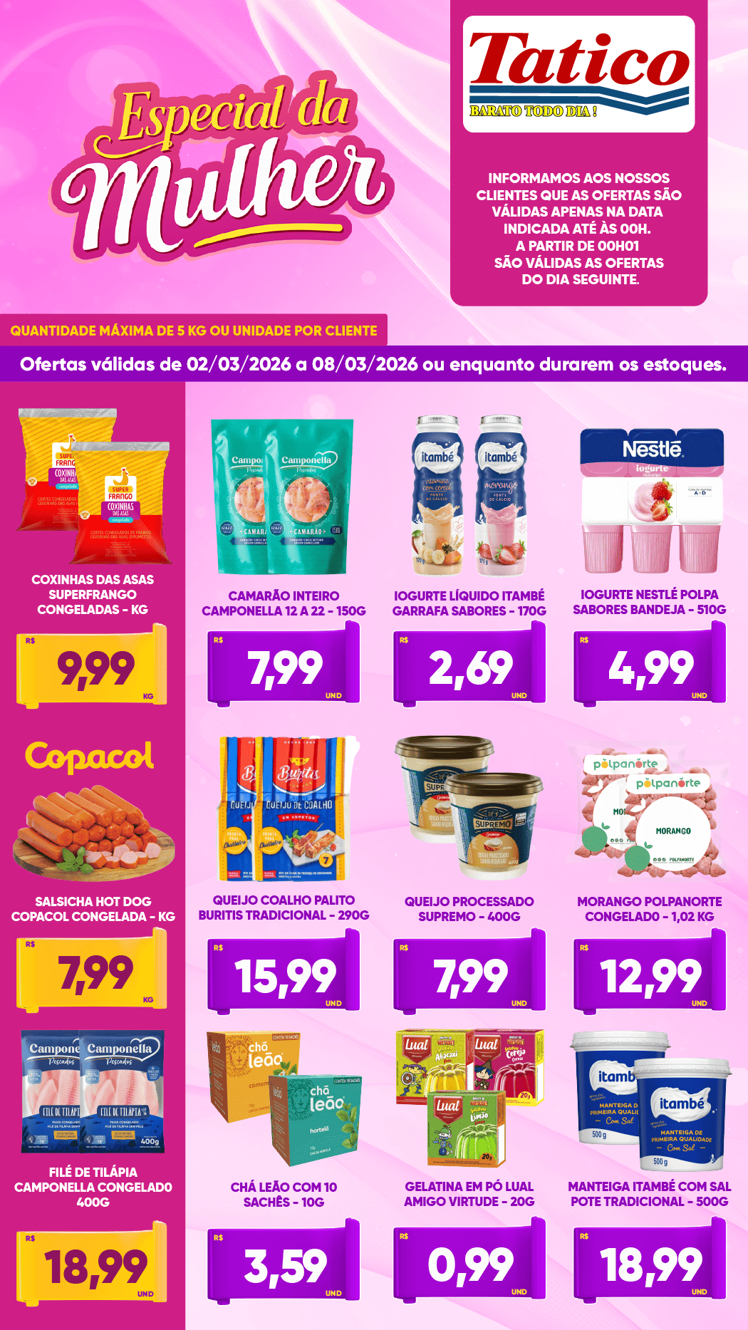 Ofertas Supermercado Tatico