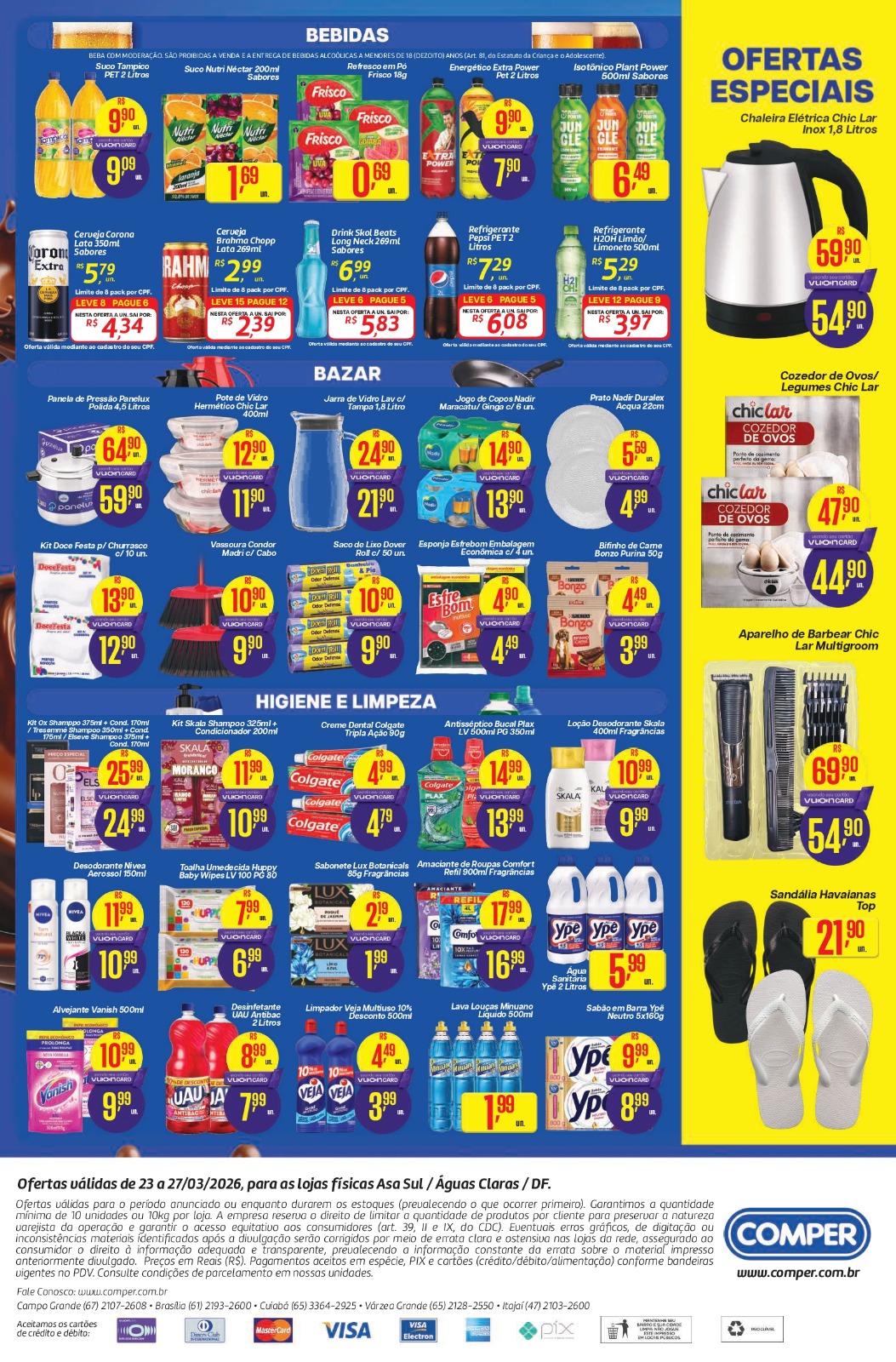 Supermercado Comper até 27-03-2026