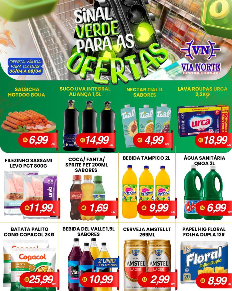 Ofertas Via Norte Supermercado