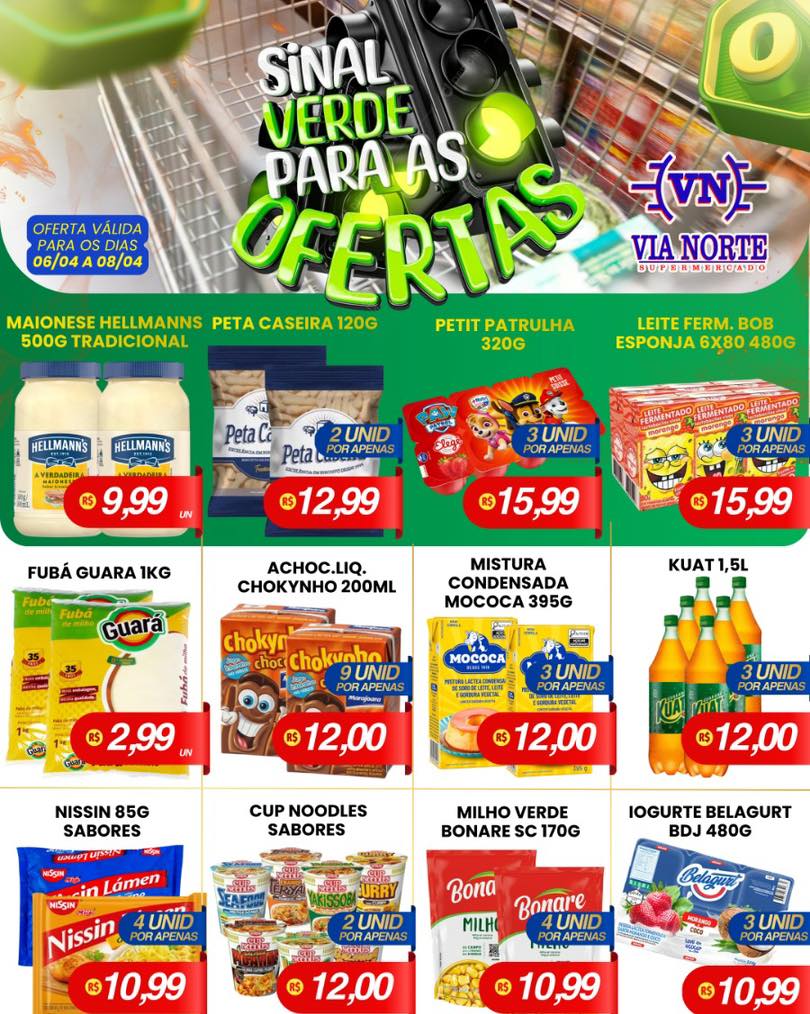 Ofertas Via Norte Supermercado