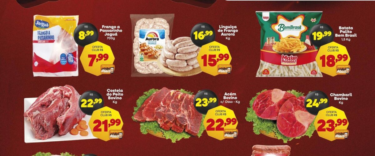 Cristal Supermercado até 09-04-2026