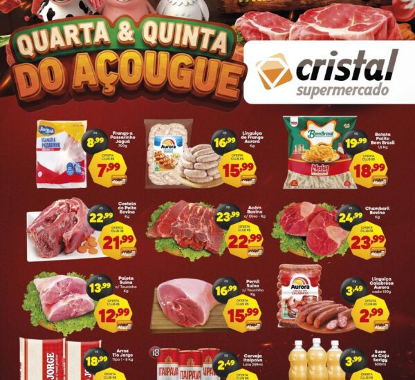 Cristal Supermercado até 09-04-2026