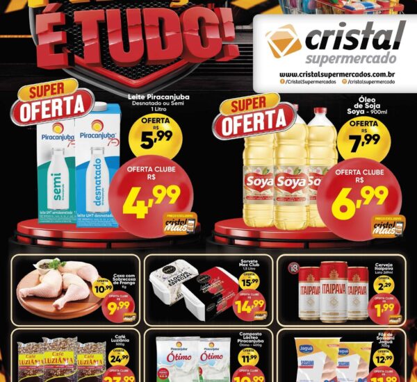 Cristal Supermercado até 13-04-2026