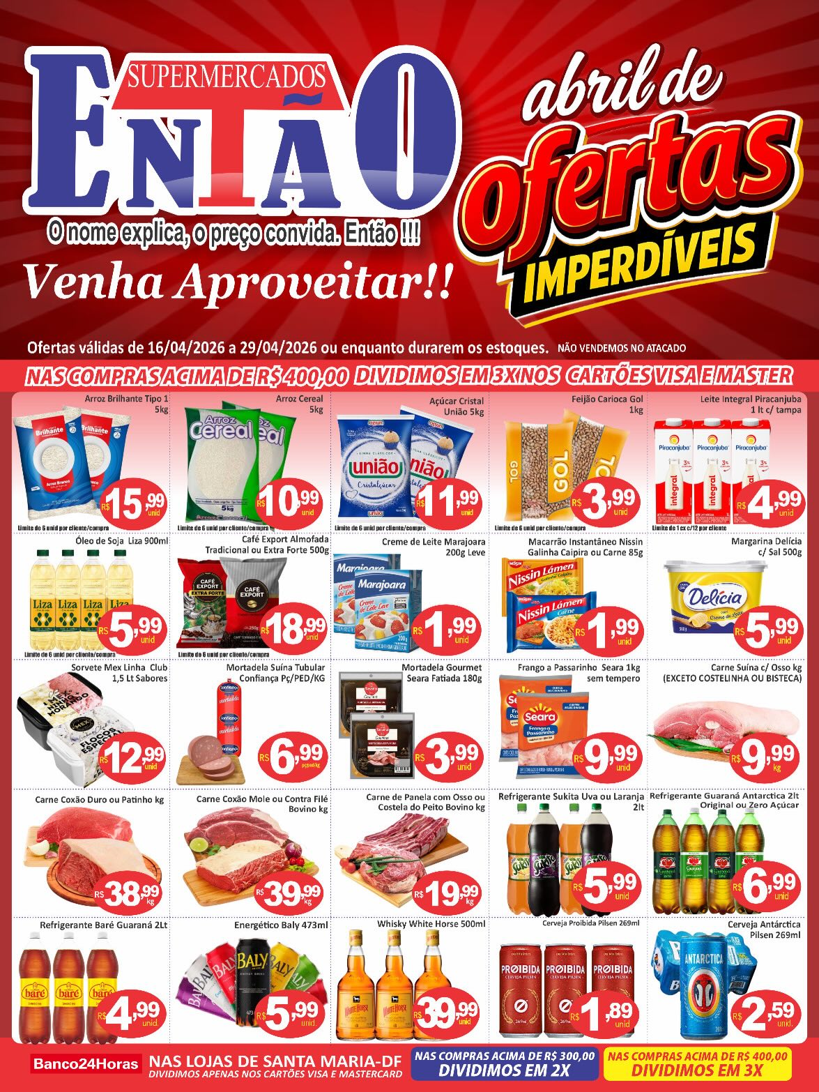 ofertas supermercado então