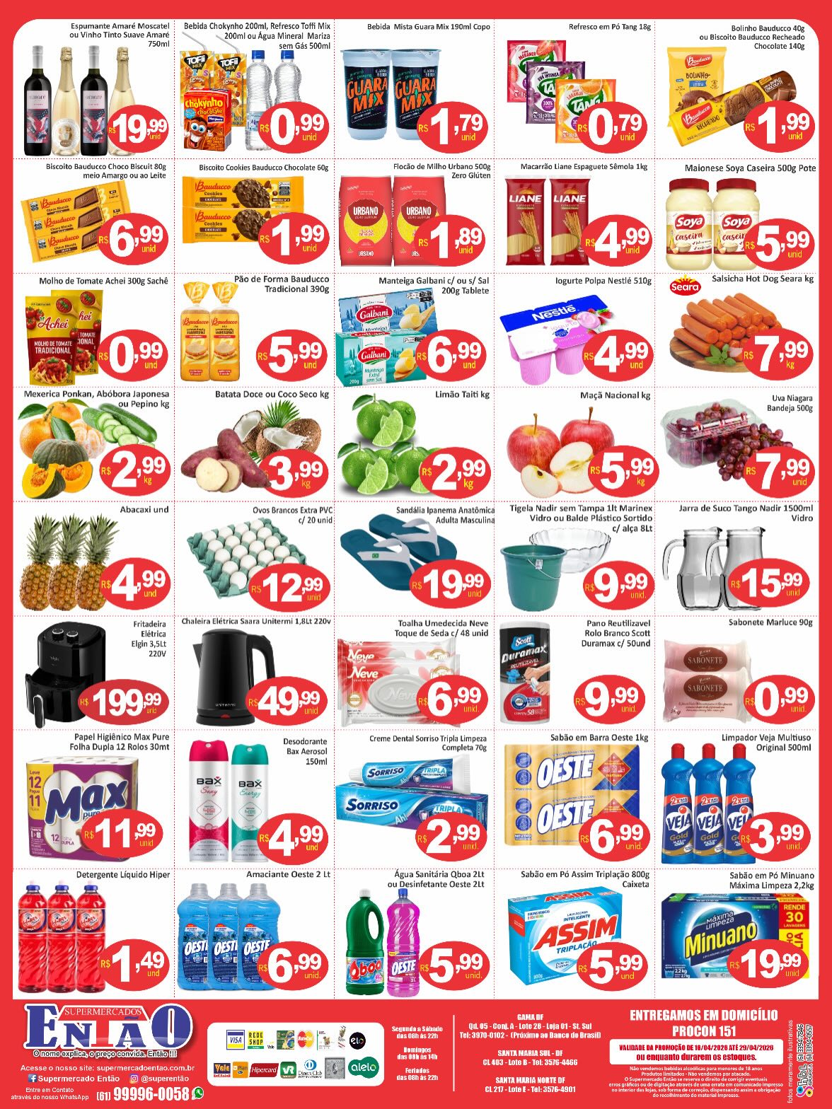 ofertas supermercado então