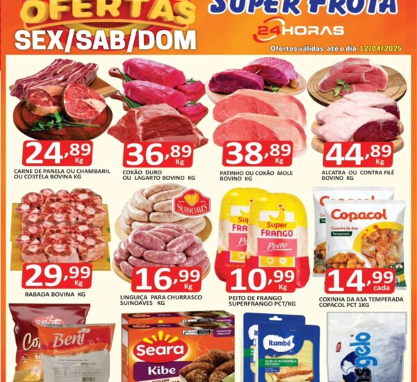 Supermercado Super Frota até 12-04-2026