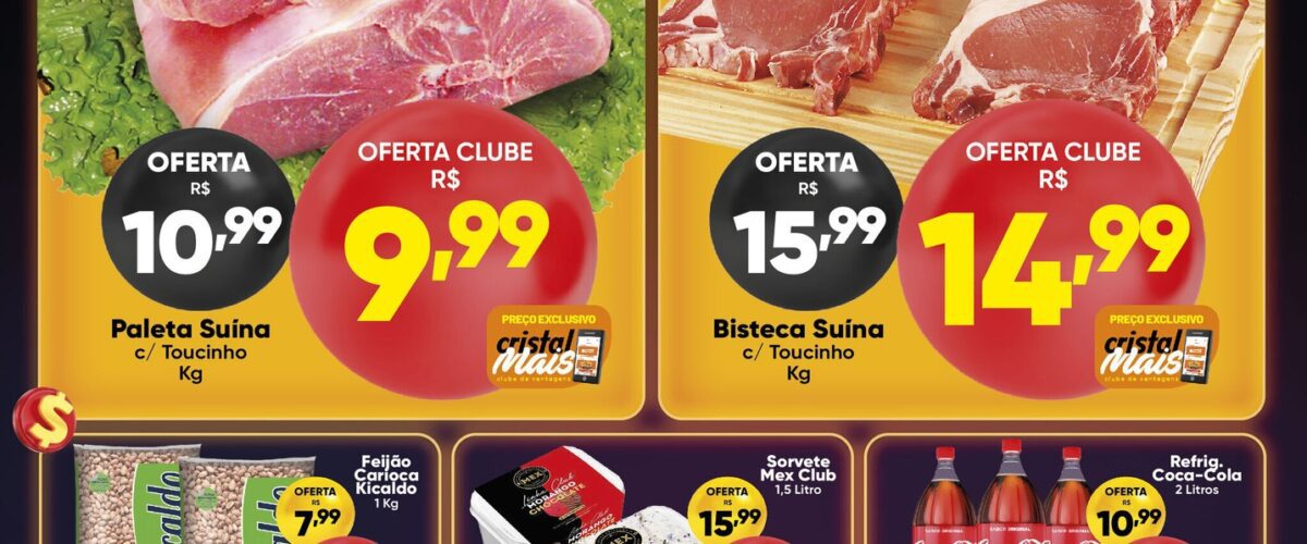 Cristal Supermercado até 20-04-2026