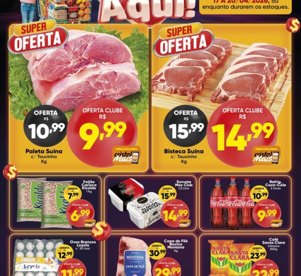 Cristal Supermercado até 20-04-2026