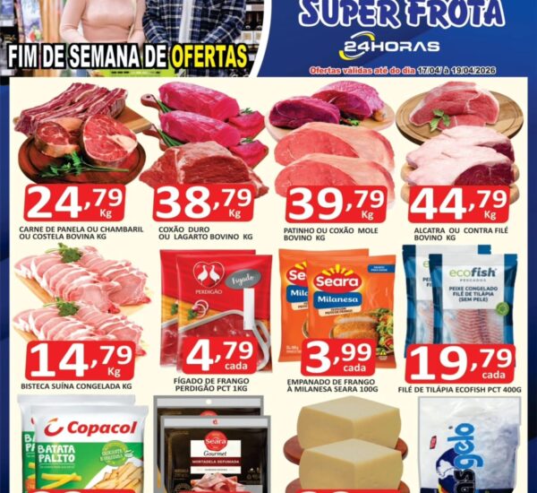 Supermercado Super Frota até 19-04-2026