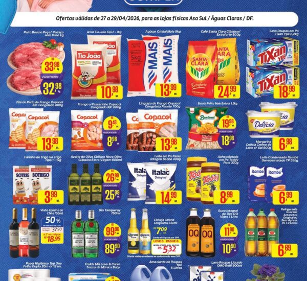 Supermercado Comper até 29-04-2026