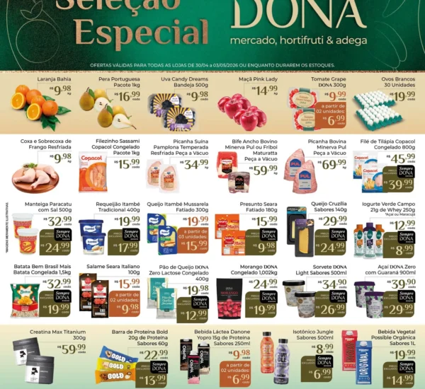 Supermercado Dona até 03-05-2026