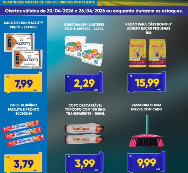 Supermercado Tatico até 26-04-2026