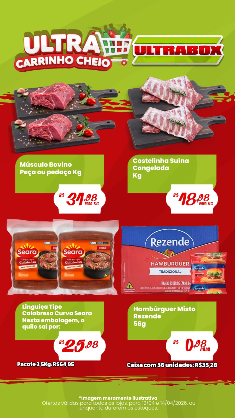Ultra Box Menu Supermercado Ultrabox até 14-04-2026