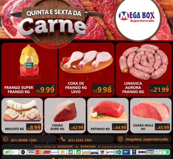 Supermercado Mega Box até 03-04-2026