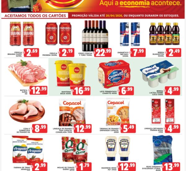 Supermercado Bistecão até 20-04-2026