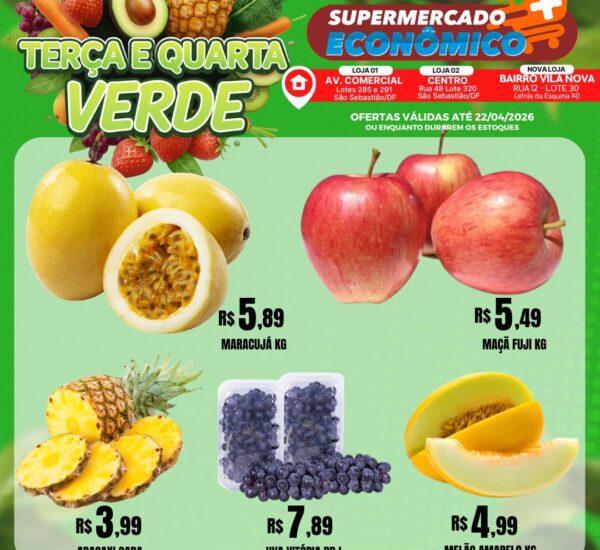 Supermercado Mais Econômico até 22-04-2026