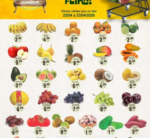 Supermercado Primor até 23-04-2026