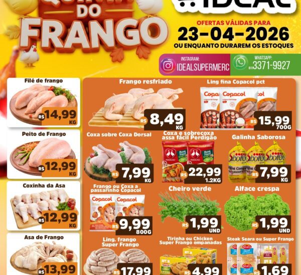 Supermercado Ideal até 23-04-2026
