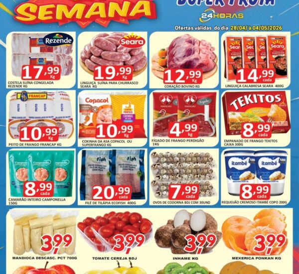 Supermercado Super Frota até 04-05-2026