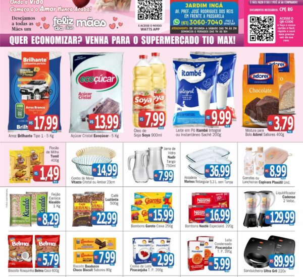 Supermercado Tio Max até 15-05-2026