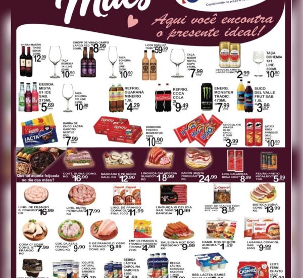 Supermercado Caprichoso até 15-05-2026