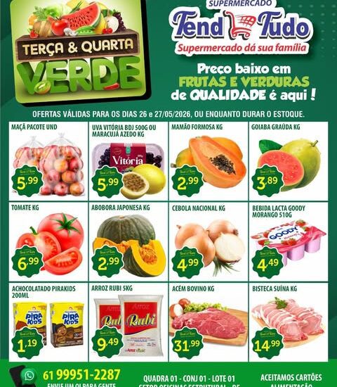 Supermercado Tend Tudo até 27-05-2026