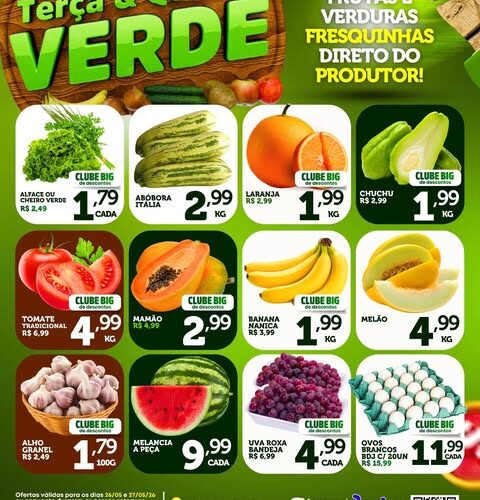 Supermercado Super Big até 27-05-2026