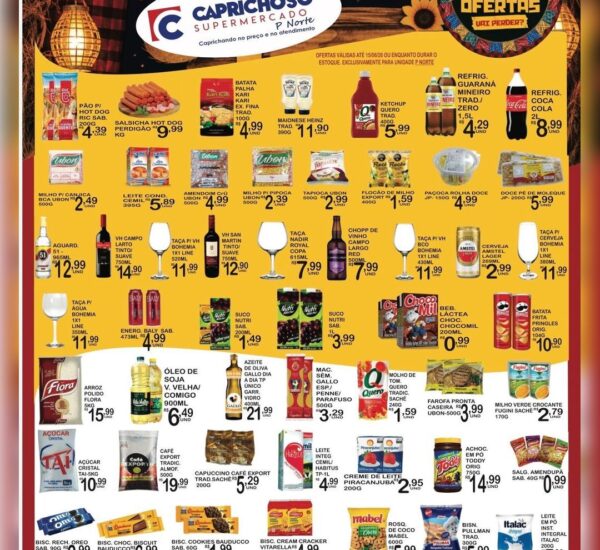 Supermercado Caprichoso até 15-06-2026